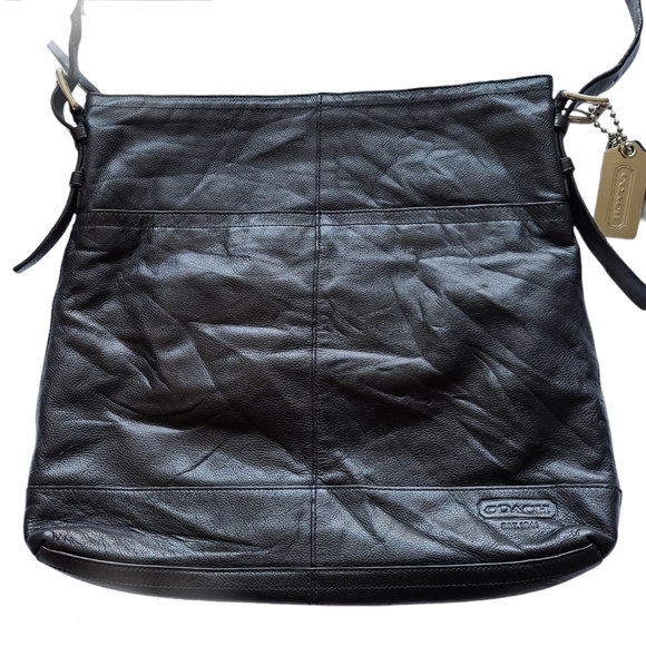 Coach Bags Coach Black Leather Messenger Bag Poshmark